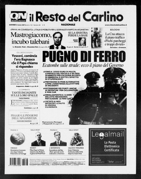 Il Resto del Carlino : giornale dell'Emilia